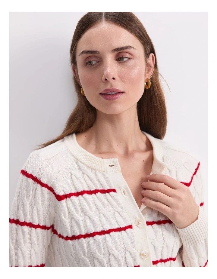 Merino Cable Cardigan image 6