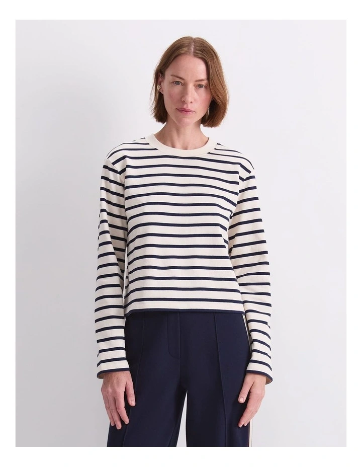 Sailor Stripe Tee in Multi image 1