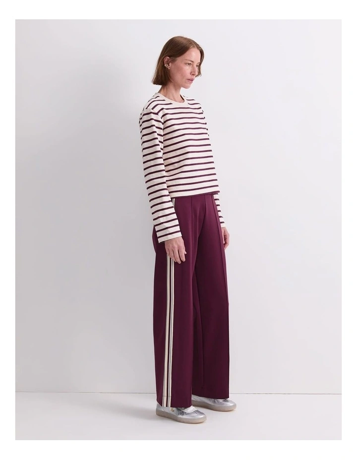 Sailor Stripe Tee in White image 3