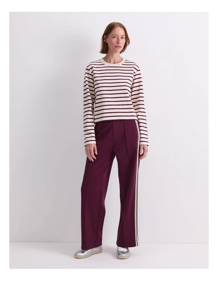 Sailor Stripe Tee in White image 4