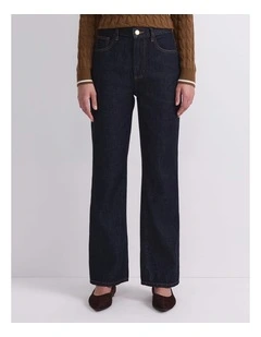 Simmi Straight Leg Jean in Blue