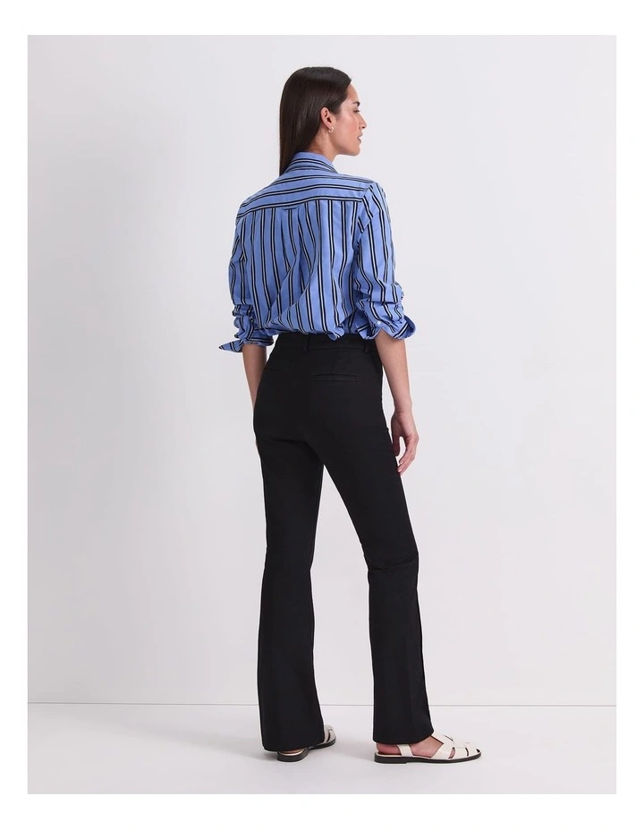 Nyra Pintuck Jean in Black image 2