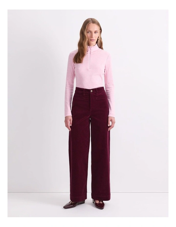 Cleo Cord Wide Leg Jean image 4