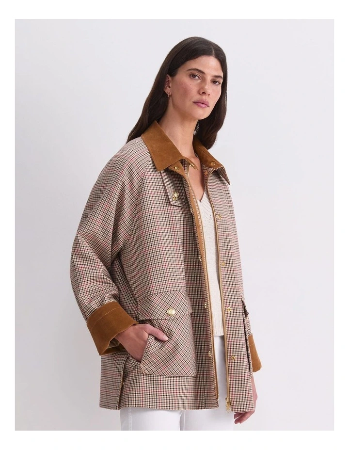 Sara Barn Jacket in Multi image 4