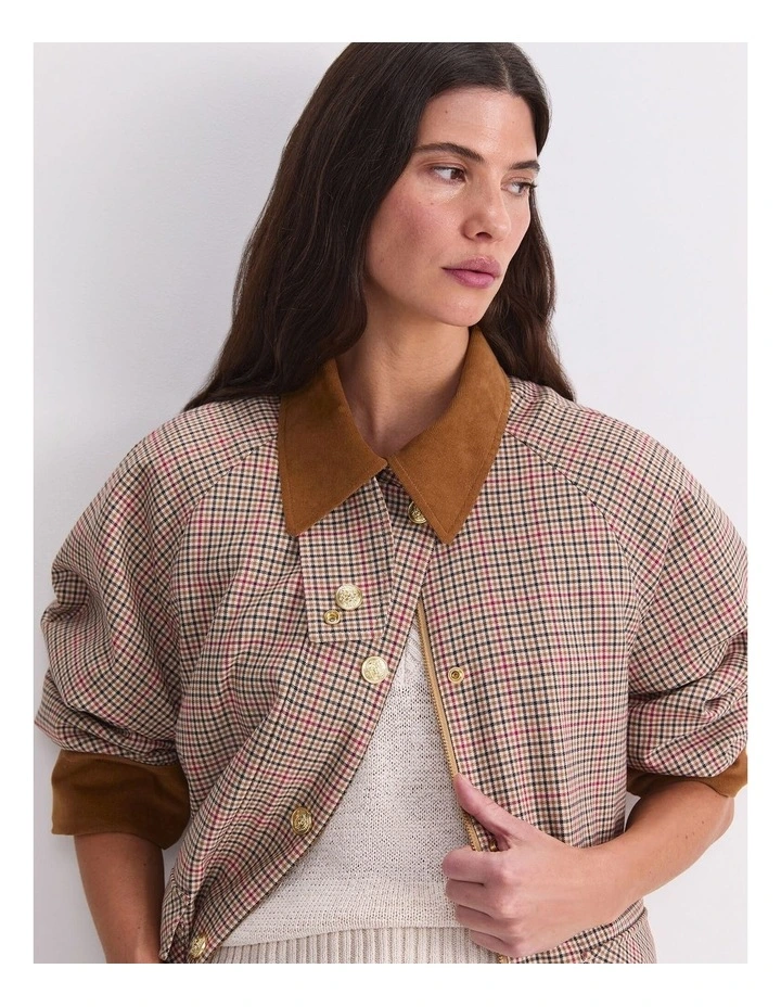 Sara Barn Jacket in Multi image 5
