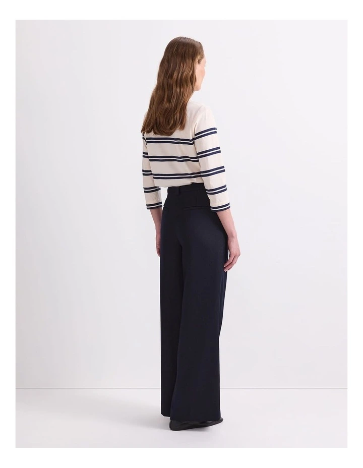 Frankie Twill Pant in Blue image 2