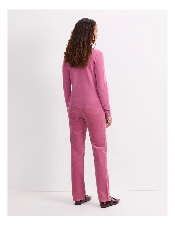 Francis Knit Polo in Blossom image 2