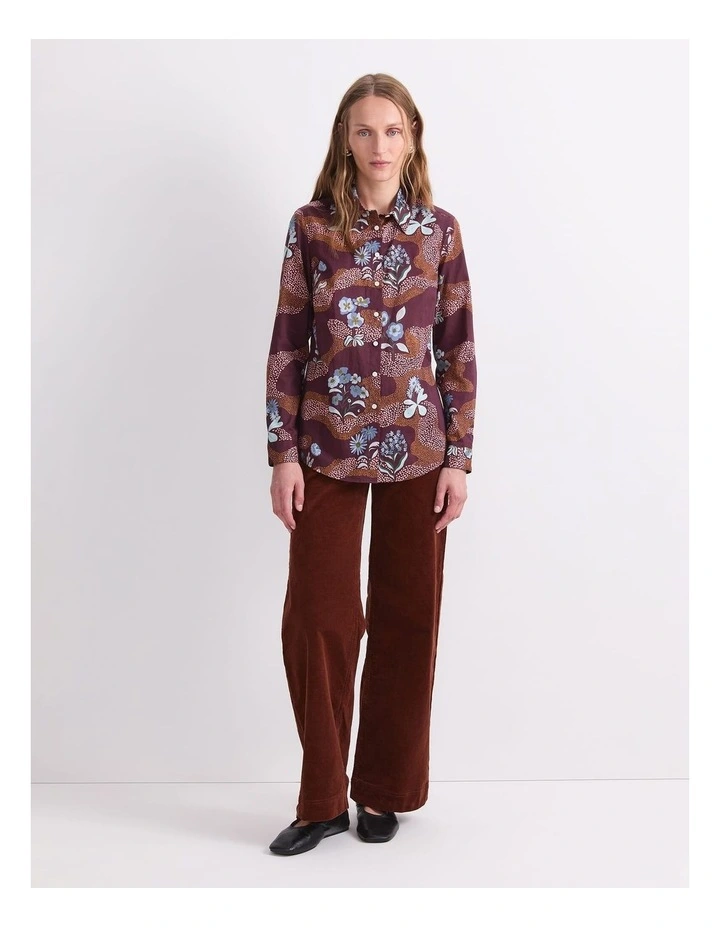 Posy Path Liberty Shirt in image 4