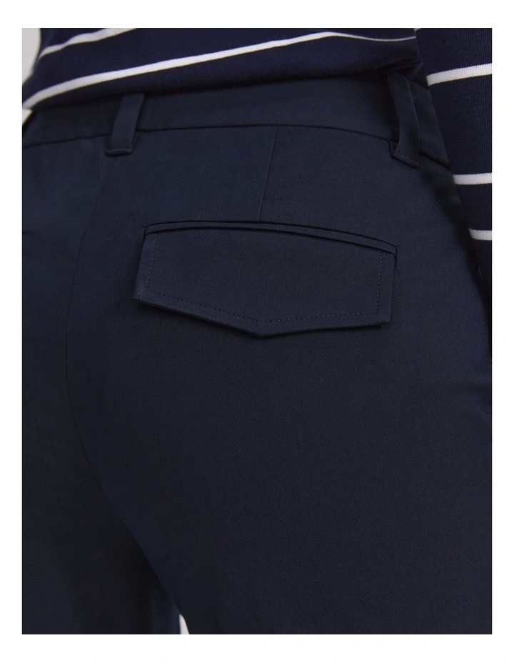 Evie Kick Flare Pant in Nay image 6