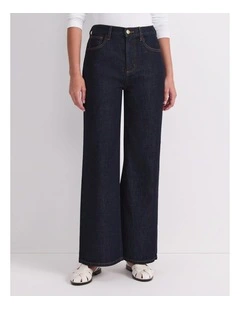 Simmi Wide Leg Jean in Blue