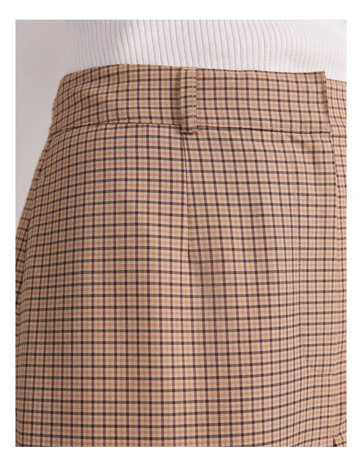 Audrey Check Culotte in Multi image 6