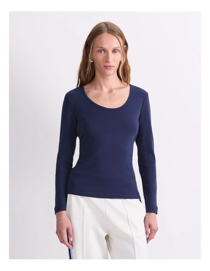 Heidi Scoop Neck Top image 1