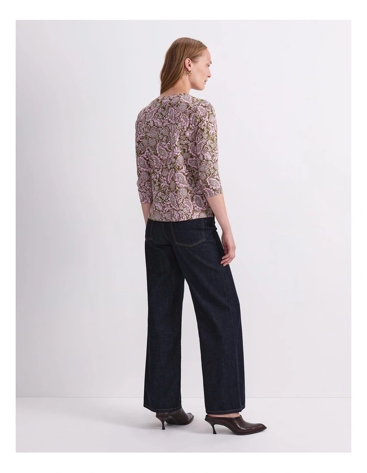 Paisley Mercerised Tee image 2