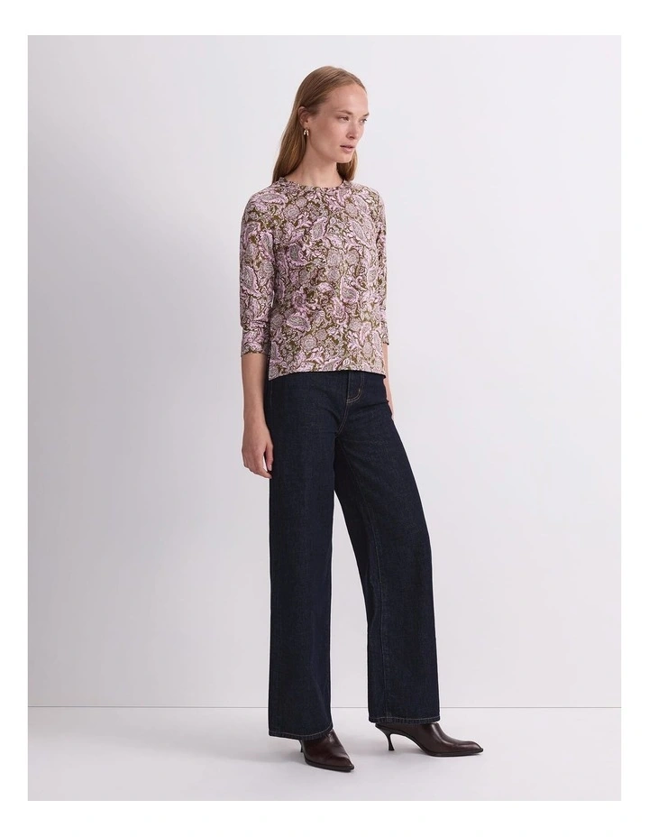 Paisley Mercerised Tee image 3