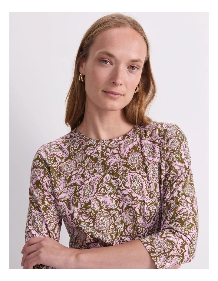 Paisley Mercerised Tee image 6