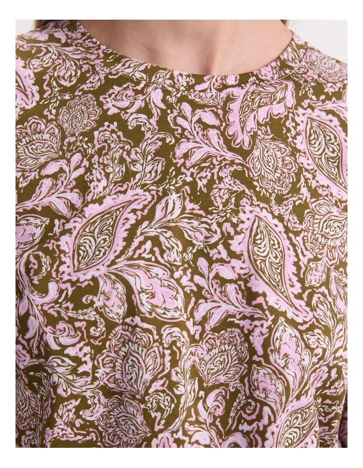 Paisley Mercerised Tee image 7