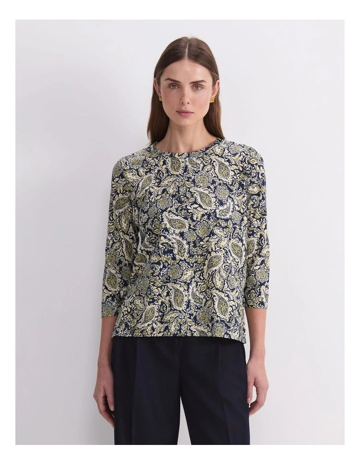 Paisley Mercerised Tee image 1