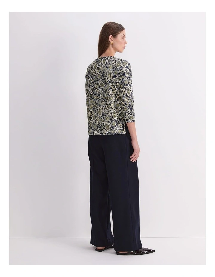 Paisley Mercerised Tee image 2