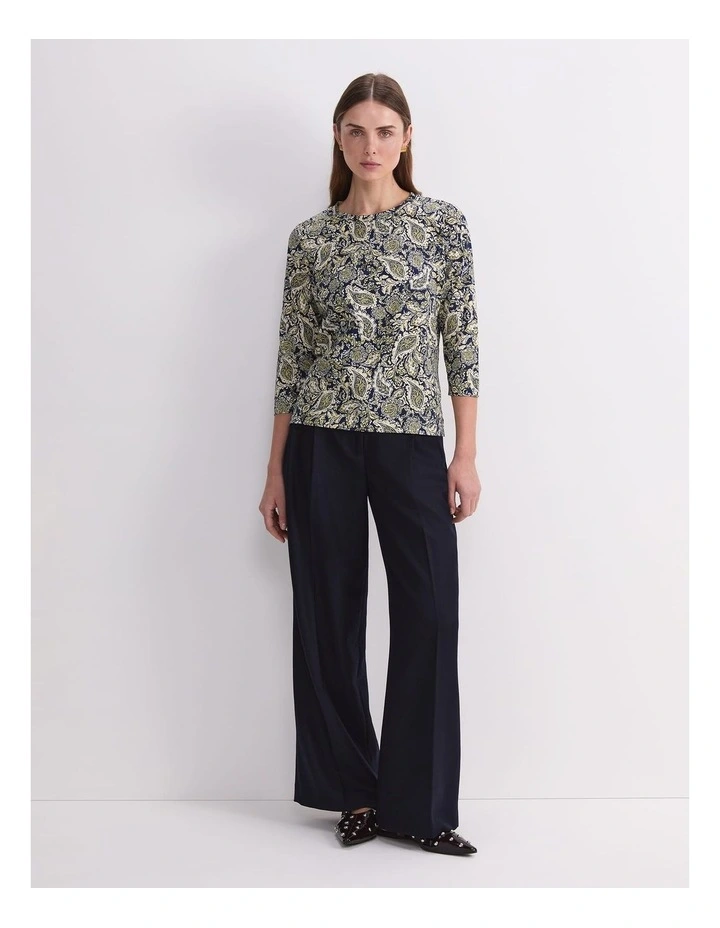 Paisley Mercerised Tee image 4