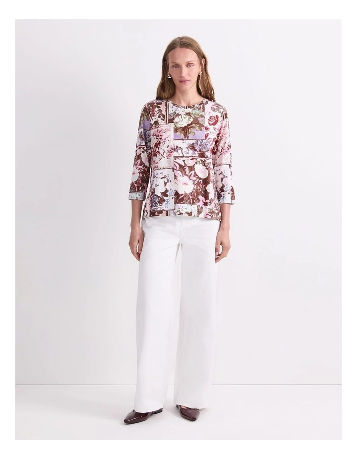 Tapestry Print Mercerised Tee image 4