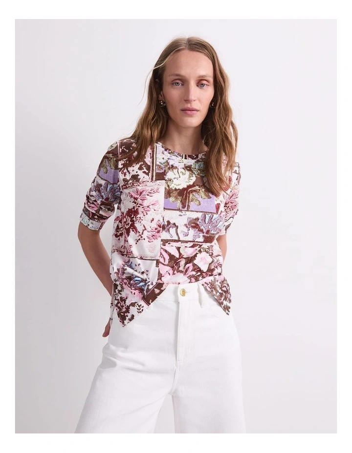 Tapestry Print Mercerised Tee image 5
