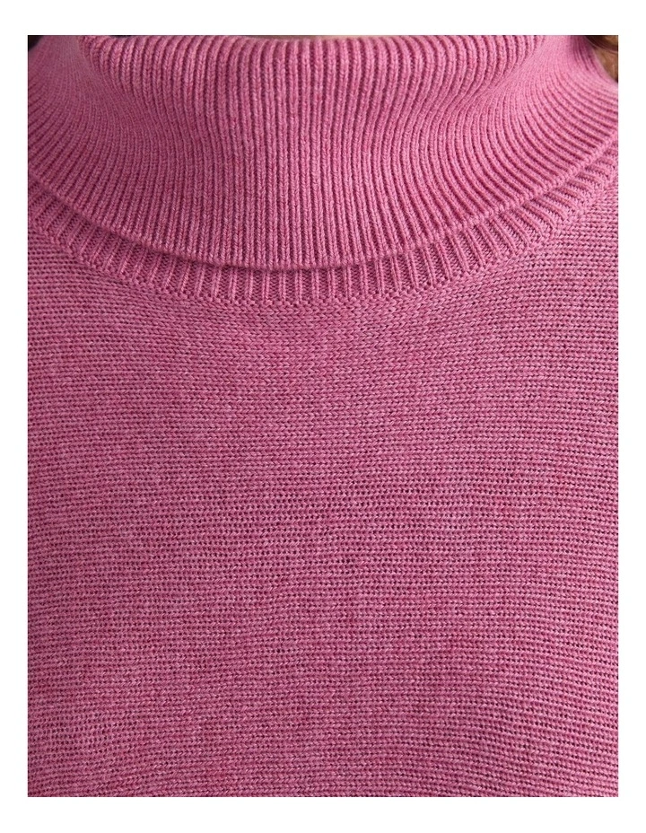 Sunshine Poncho in Pink image 7