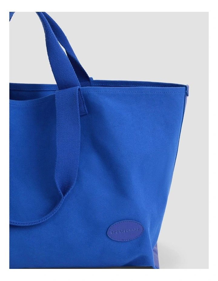 Large Camberwell Tote Bag in Cobalt image 3