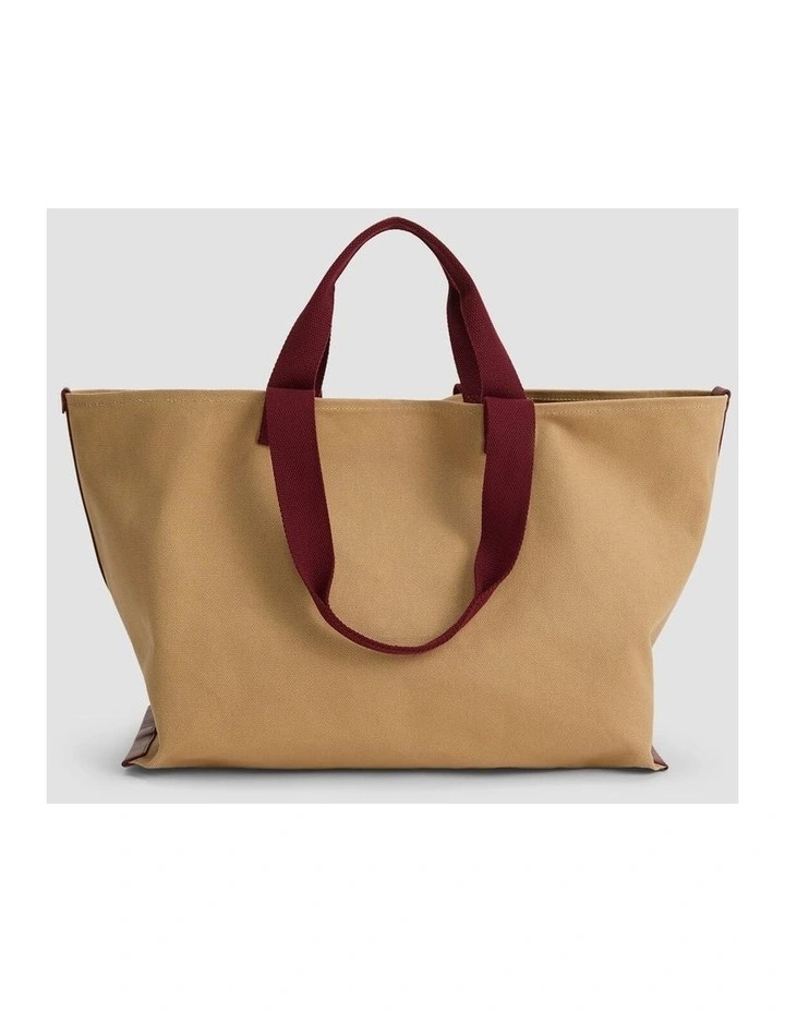 Large Camberwell Tote Bag in Wine image 5