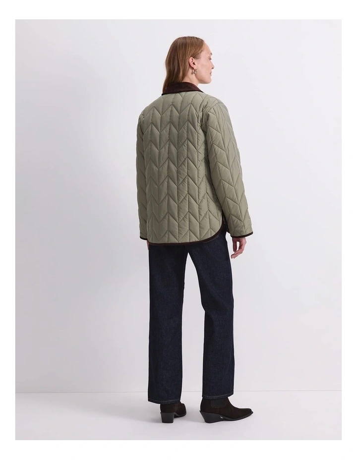 Gillian Quilted Shacket image 2