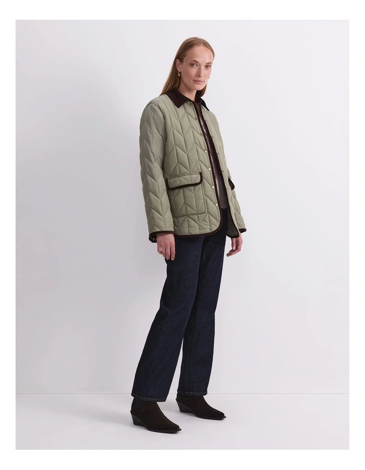 Gillian Quilted Shacket image 3