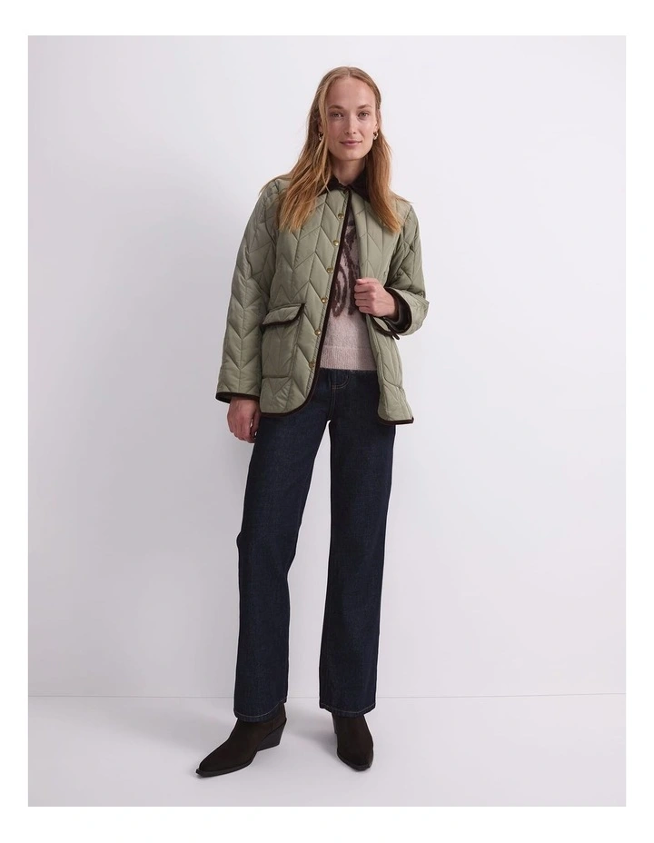 Gillian Quilted Shacket image 4