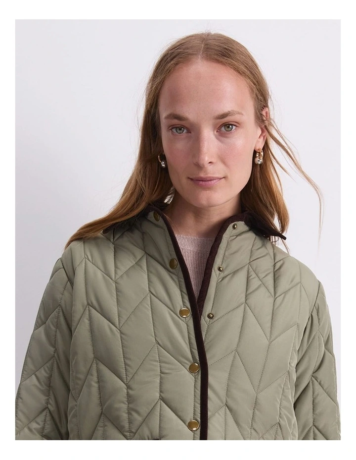 Gillian Quilted Shacket image 5