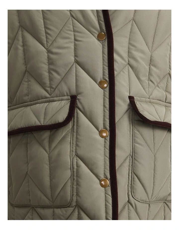 Gillian Quilted Shacket image 6