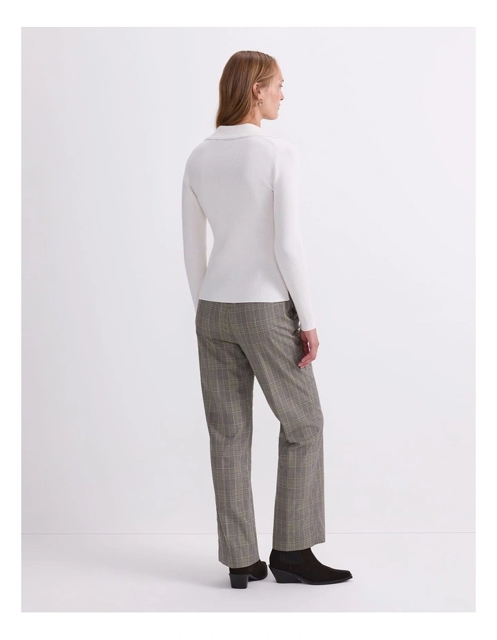 Crafted Collar Rib Polo image 2