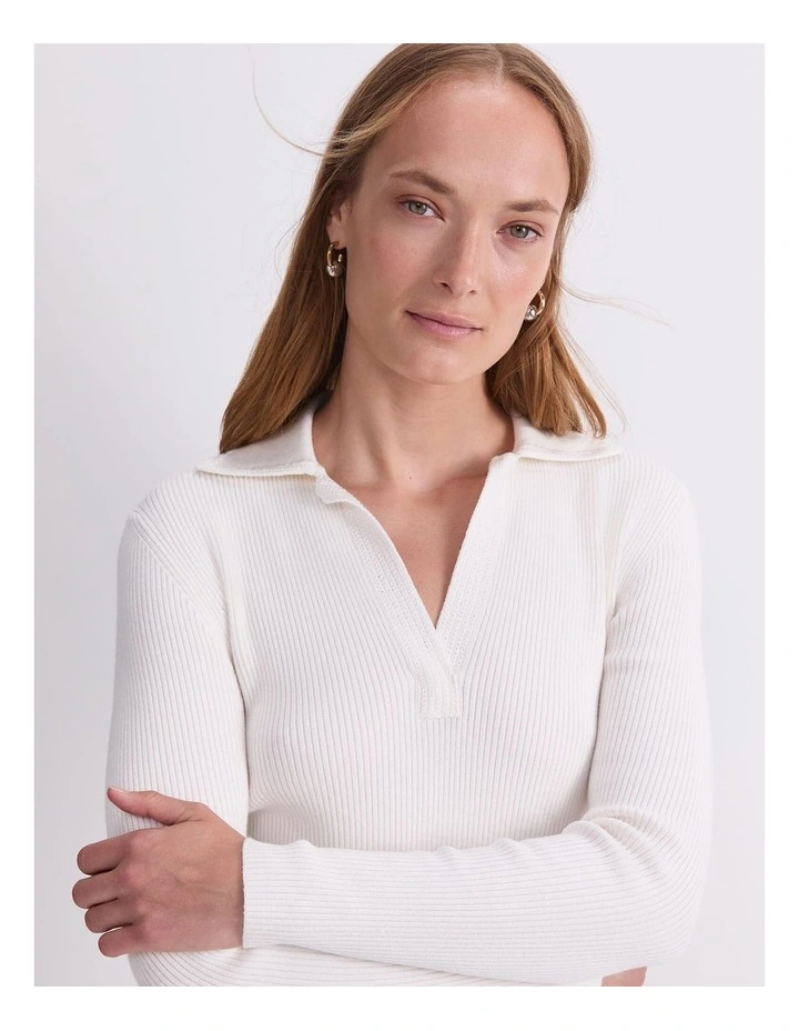 Crafted Collar Rib Polo image 5