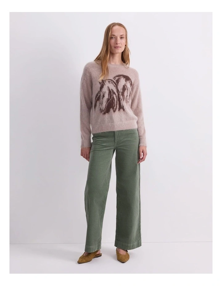 Tatiana Mohair Horse Knit image 3