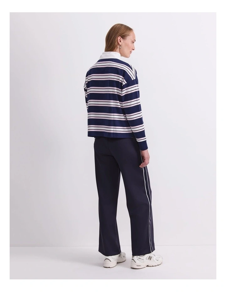 Kiaya Cropped Rugby Shirt image 2