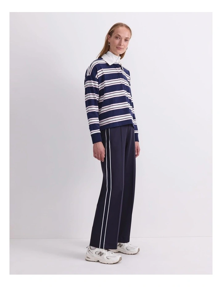 Kiaya Cropped Rugby Shirt image 3