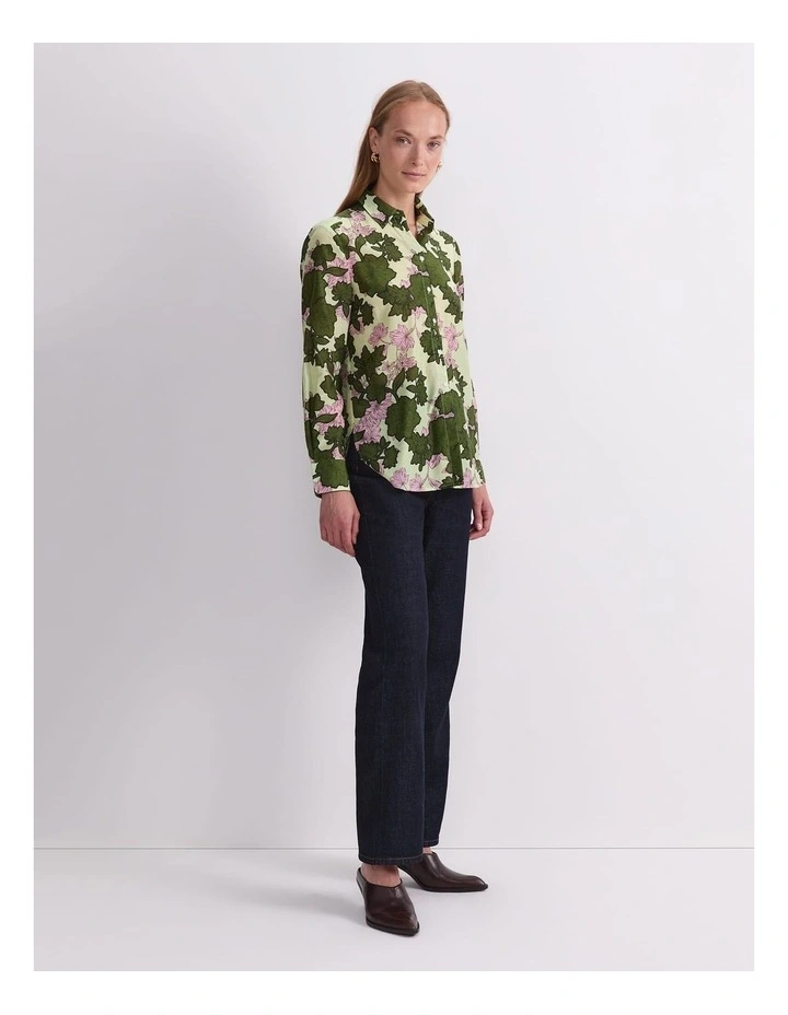 Fleur Cotton Silk Shirt image 3
