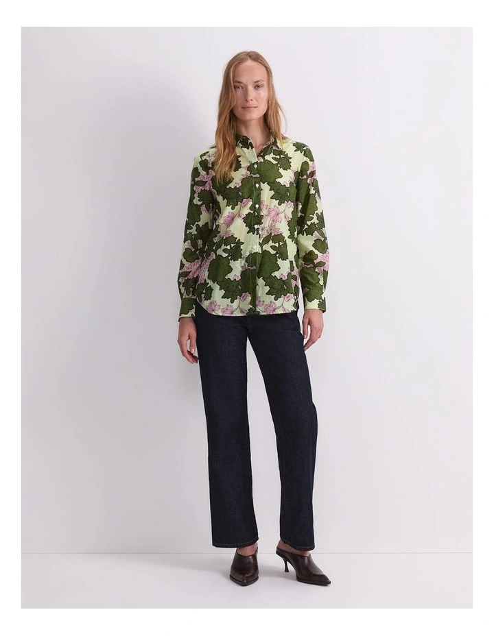 Fleur Cotton Silk Shirt image 4