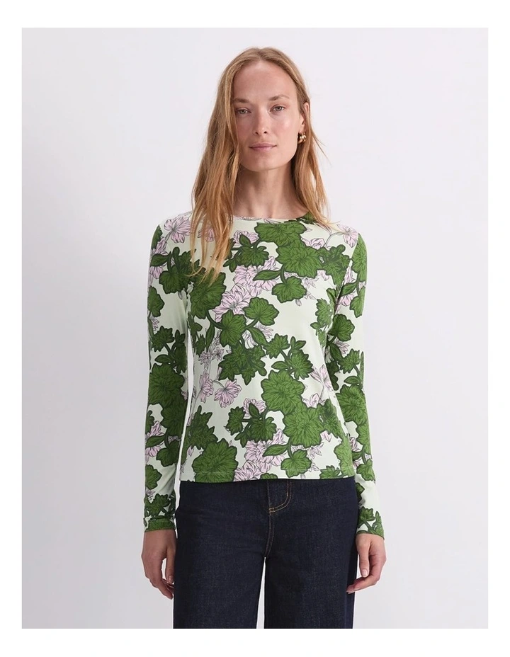 Fleur Long Sleeve Magic Tee image 1