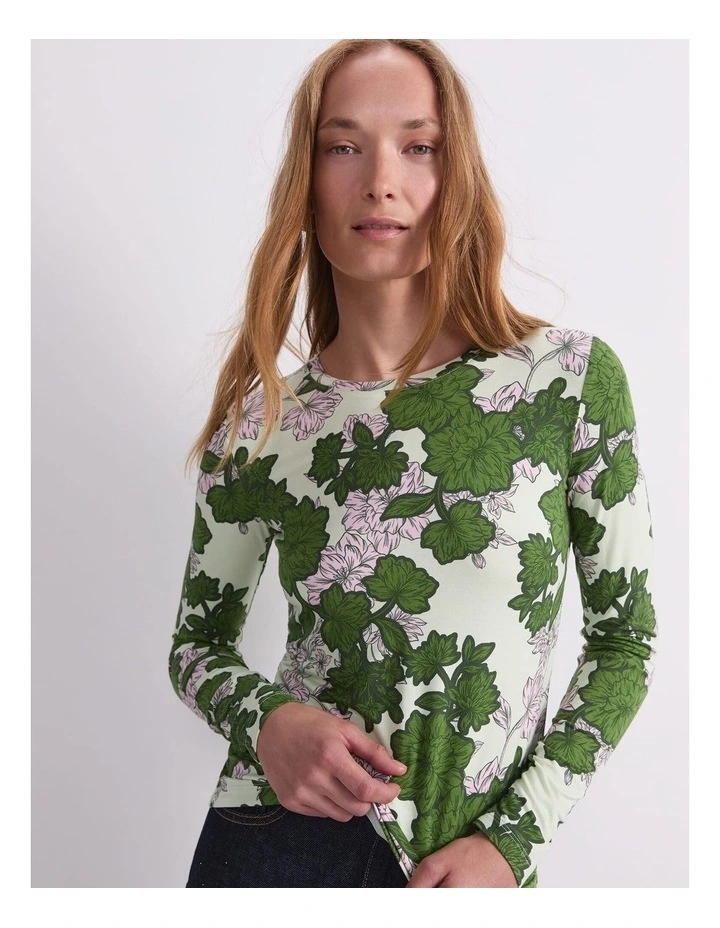 Fleur Long Sleeve Magic Tee image 4