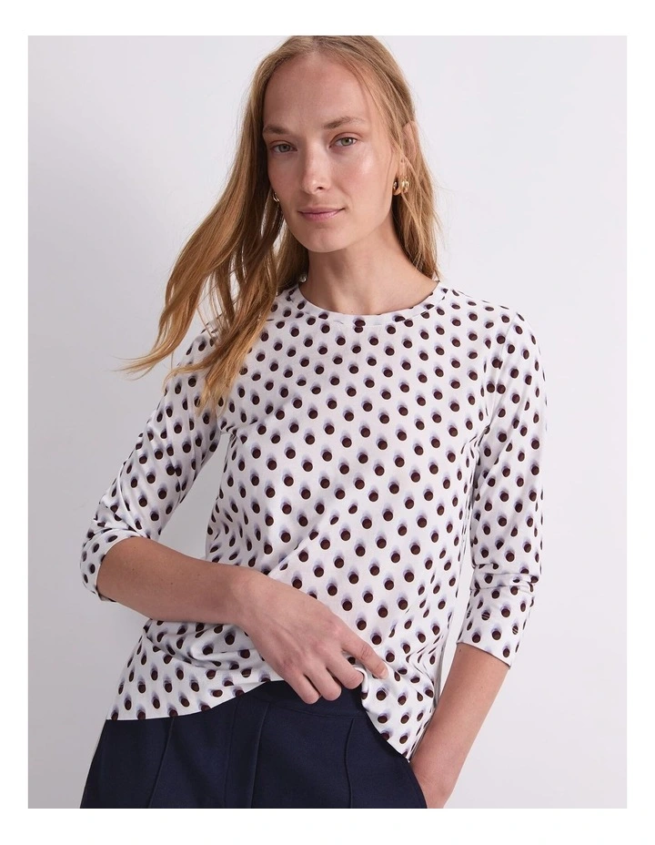 Spot Print Merc Tee image 4