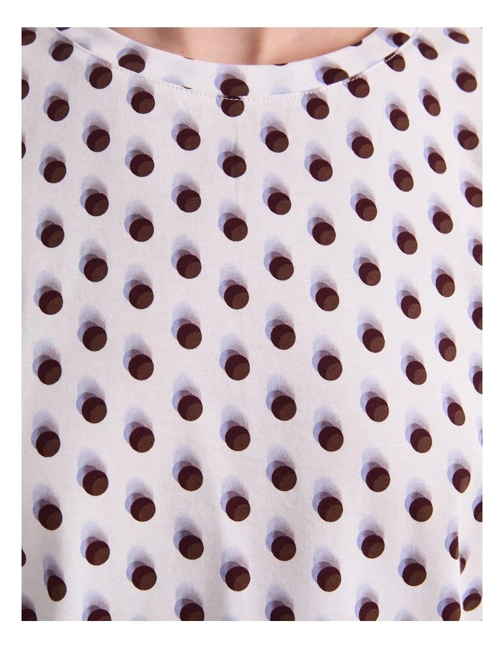 Spot Print Merc Tee image 5