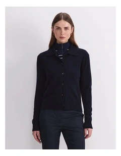 Sunshine Merino Shirt Cardigan