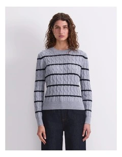 Merino Cable Sweater