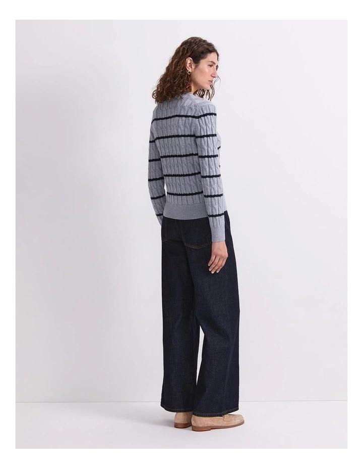 Merino Cable Sweater image 2