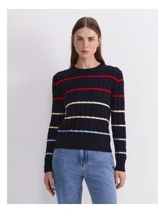 Merino Cable Sweater