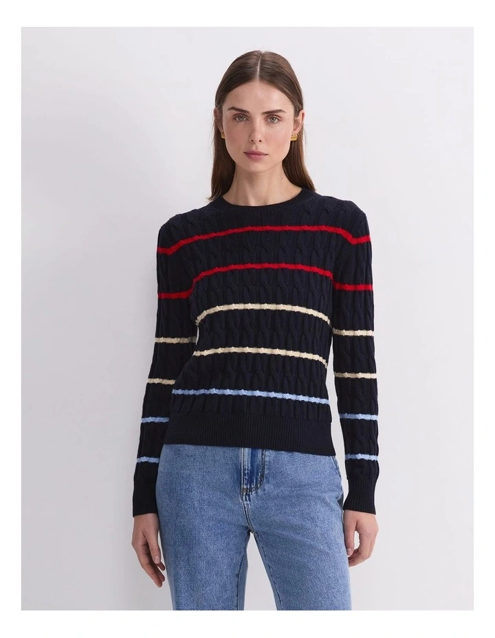 Merino Cable Sweater image 1