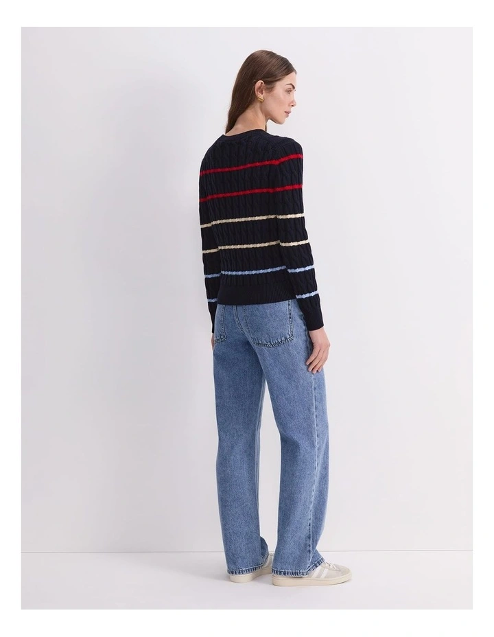 Merino Cable Sweater image 2